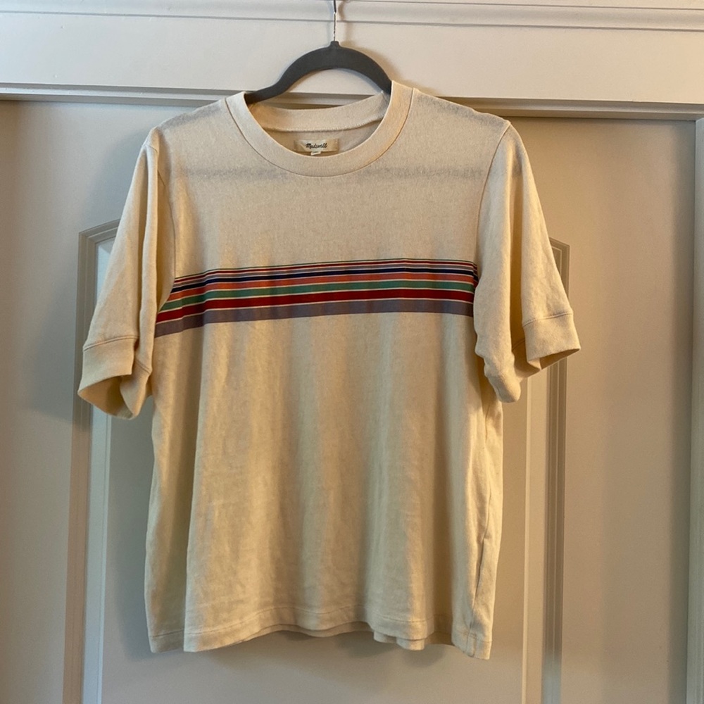 Madewell cotton striped t-shirt